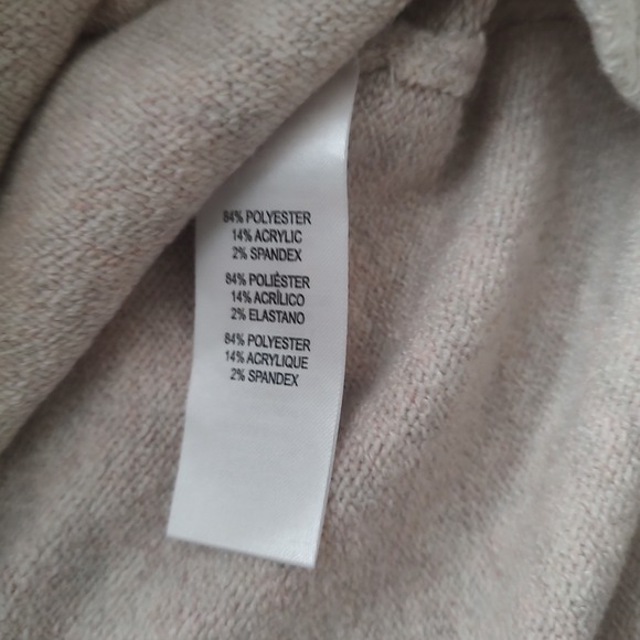 Weatherproof Vintage Fair Isle Crewneck Sweater Cream Size L - Picture 7 of 7